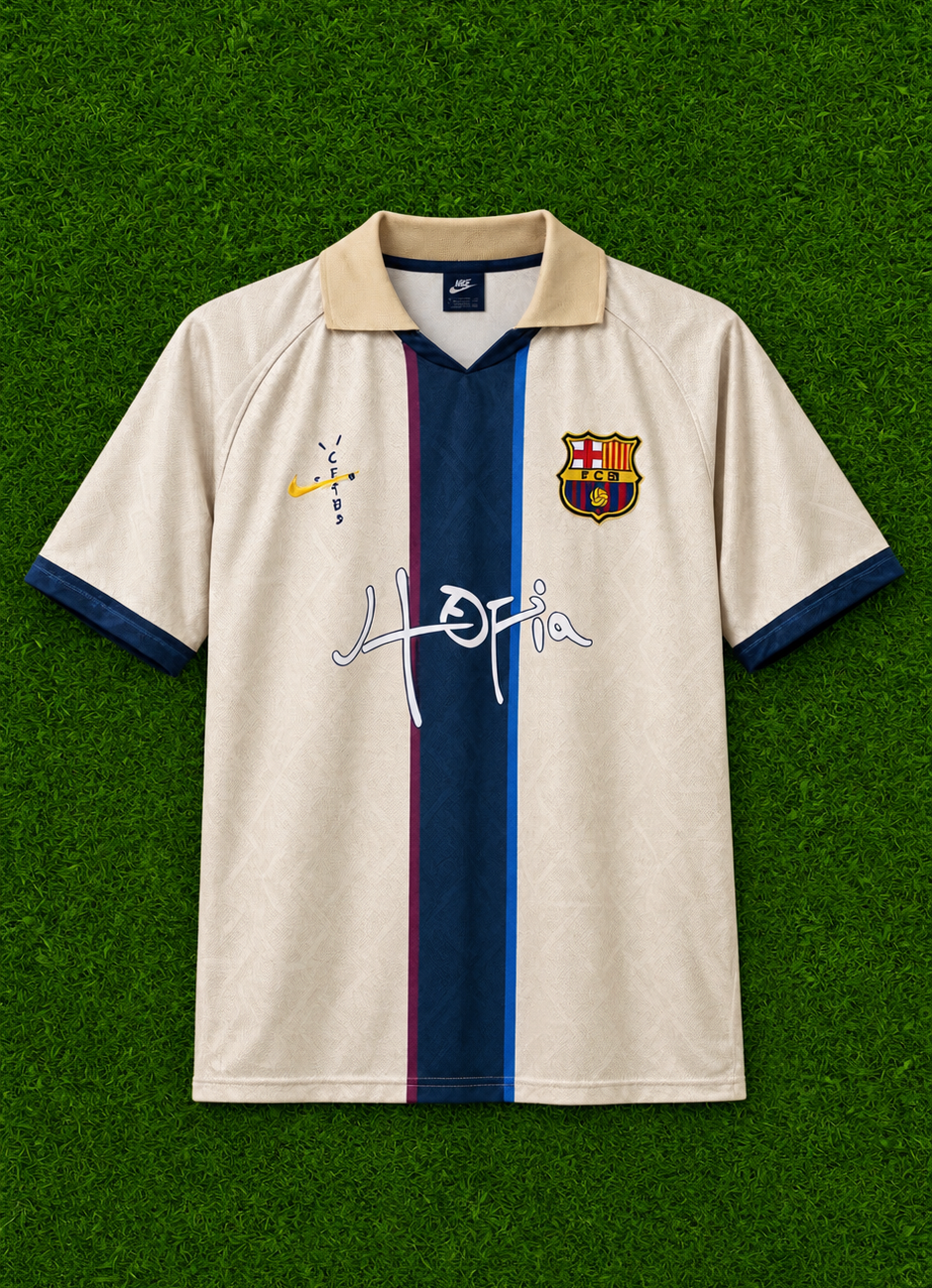 Barcelona x Utopia Vintage 03/04 away kit