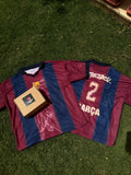 Barcelona x Travis Scott Vintage 2000/01 Home Skeleton Kit