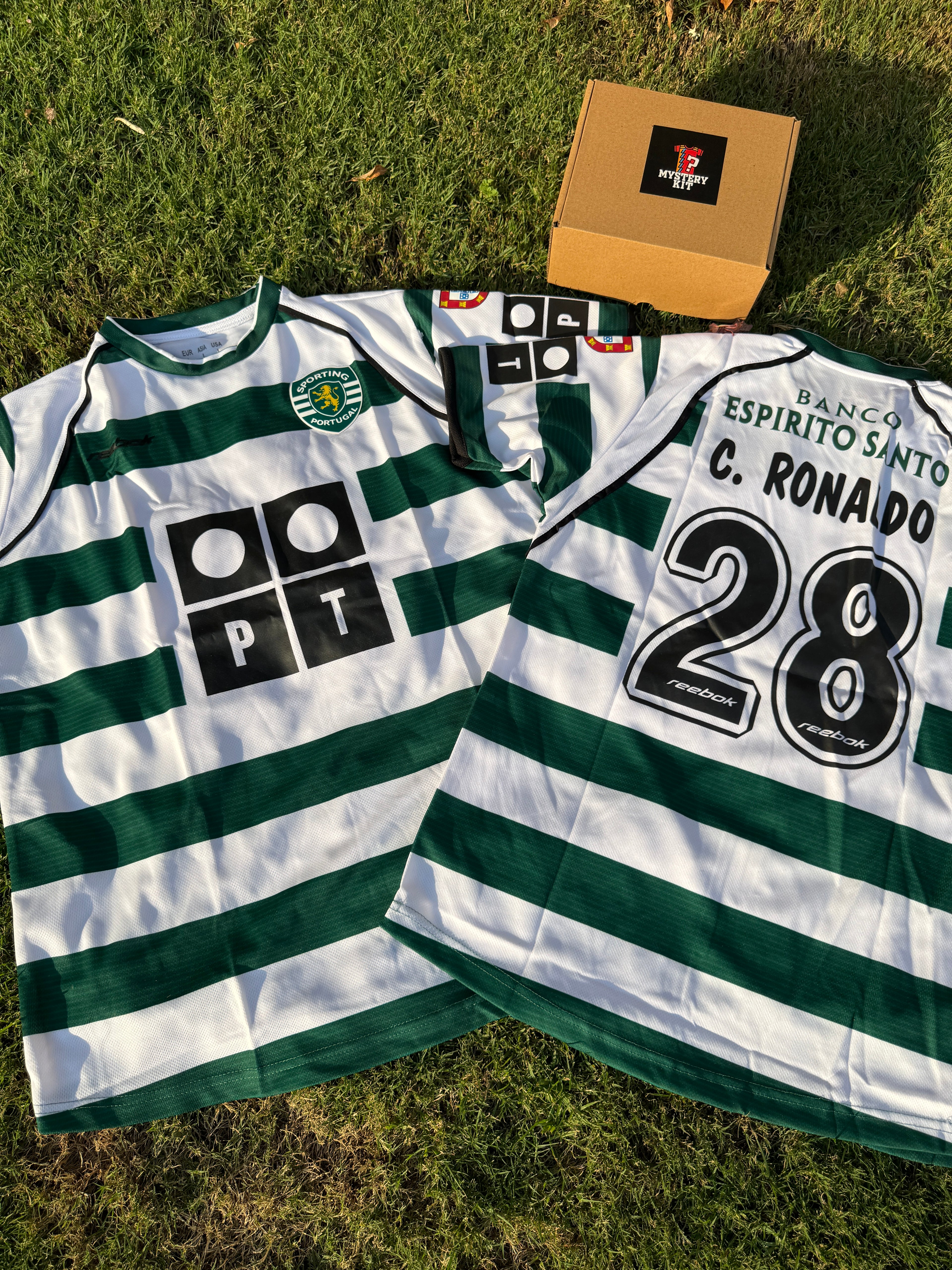Sporting Lisbon 2001 Ronaldo Kit