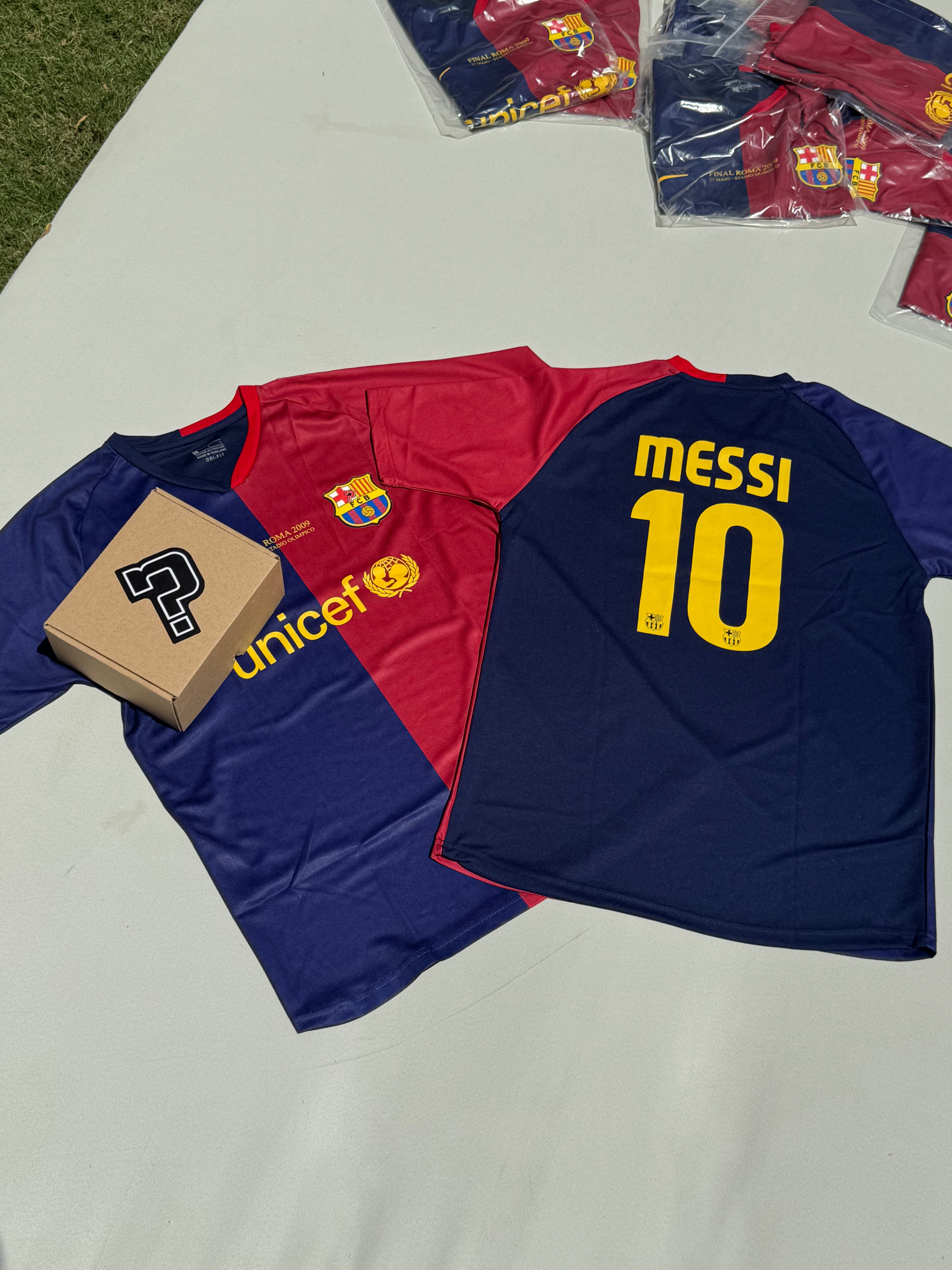 Barcelona 2009 Home Kit (Messi Edition)